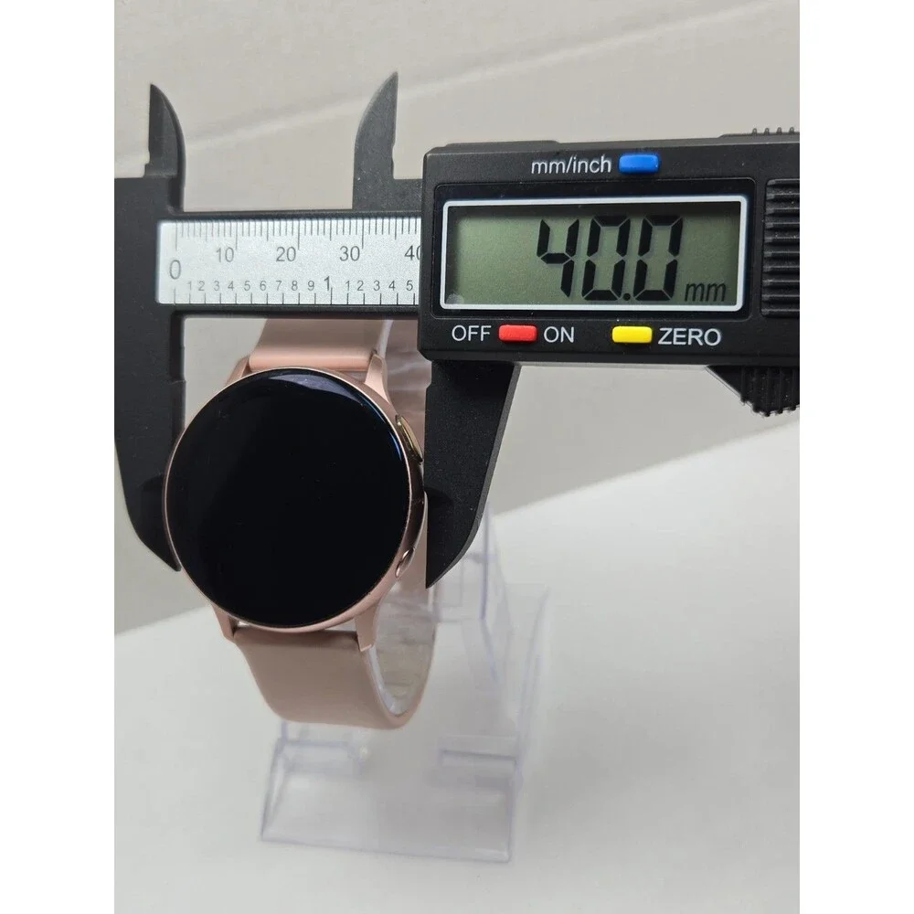 Samsung Galaxy Watch Active2 40mm Pink Aluminum GPS Bluetooth Smartwatch *READ